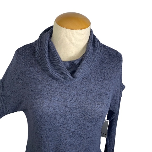 Thomas & Olivia XL Cowl Neck Sweater Heather Blue - Picture 3 of 9